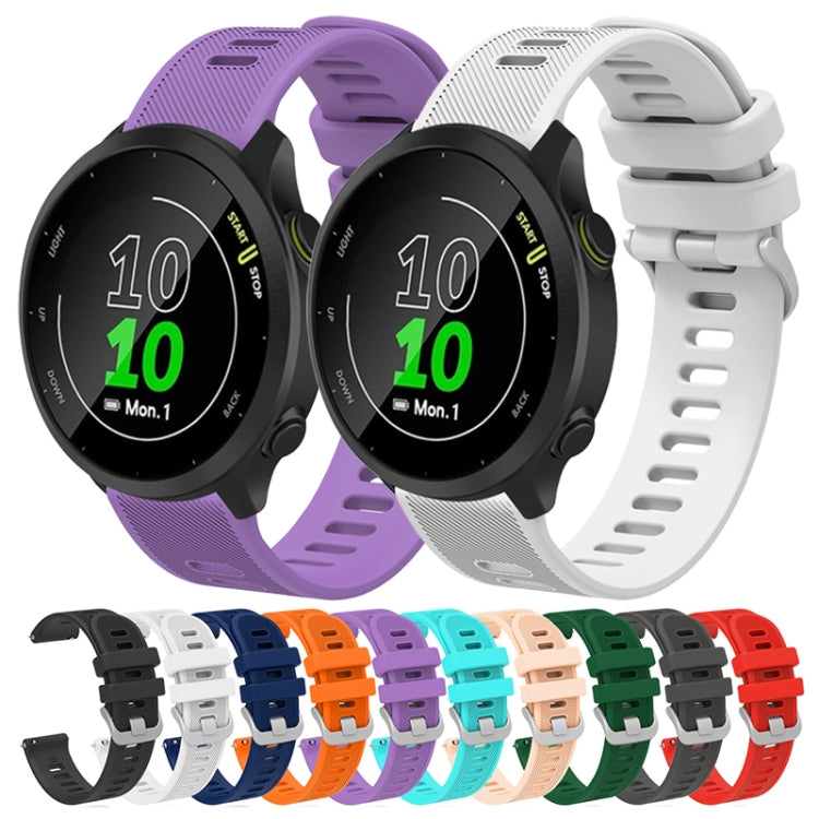 Cinturino per orologio in twill di silicone da 20 mm, For Garmin Garminmove Style, For Garmin Vivomove