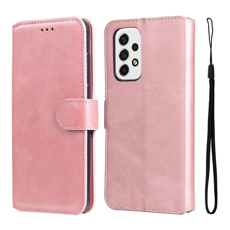 Per Samsung Galaxy A53 5G Custodia per telefono in pelle JUNSUNMAY con texture di vitello, For Samsung Galaxy A53 5G