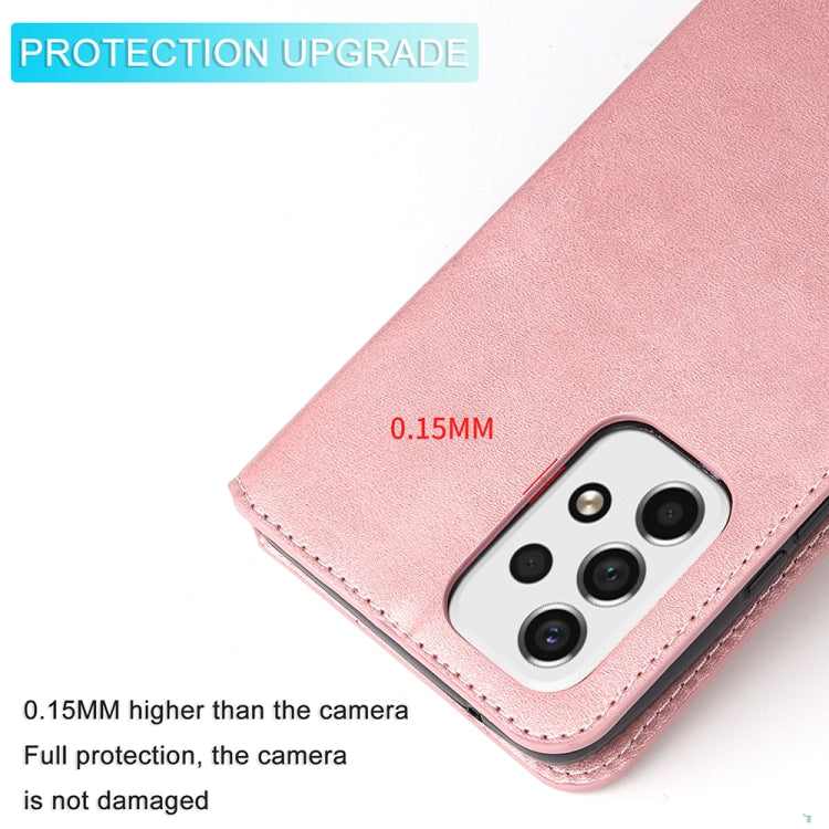 Per Samsung Galaxy A53 5G Custodia per telefono in pelle JUNSUNMAY con texture di vitello, For Samsung Galaxy A53 5G