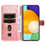 Per Samsung Galaxy A73 5G JUNSUNMAY Custodia in pelle di vitello texture, For Samsung Galaxy A73 5G