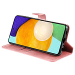 Per Samsung Galaxy A73 5G JUNSUNMAY Custodia in pelle di vitello texture, For Samsung Galaxy A73 5G