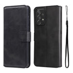 Per Samsung Galaxy A73 5G JUNSUNMAY Custodia in pelle di vitello texture, For Samsung Galaxy A73 5G