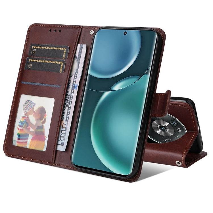 Custodia per cellulare in pelle per Honor Magic4 / Magic4 Pro JSM Calf Texture, For Honor Magic4 / Magic4 Pro