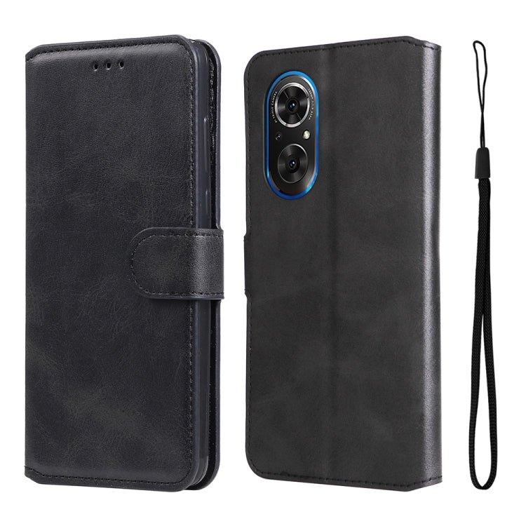 Per Honor 50 SE / Huawei Nova 9 SE Custodia per telefono in pelle con texture di vitello JUNSUNMAY