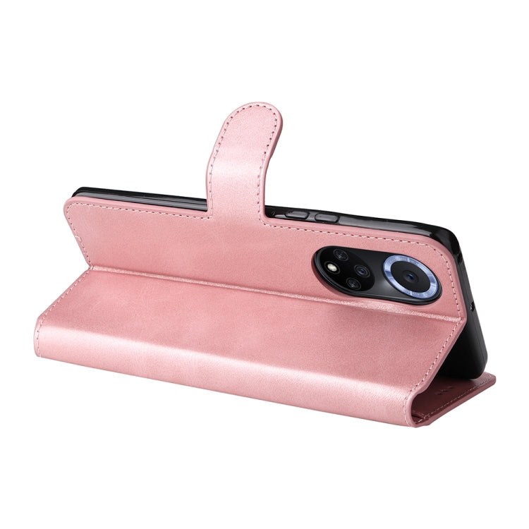 Per Honor 50 5G / Huawei Nova 9 Custodia per telefono in pelle con texture di vitello JUNSUNMAY, For Honor 50 / Huawei Nova 9