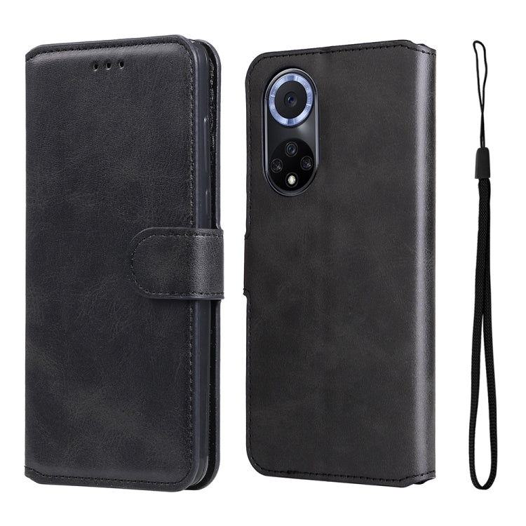 Per Honor 50 5G / Huawei Nova 9 Custodia per telefono in pelle con texture di vitello JUNSUNMAY, For Honor 50 / Huawei Nova 9