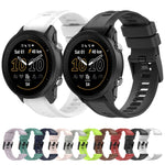 Cinturino in silicone tinta unita da 22 mm, For Garmin Forerunner 955, For Garmin Descent G1