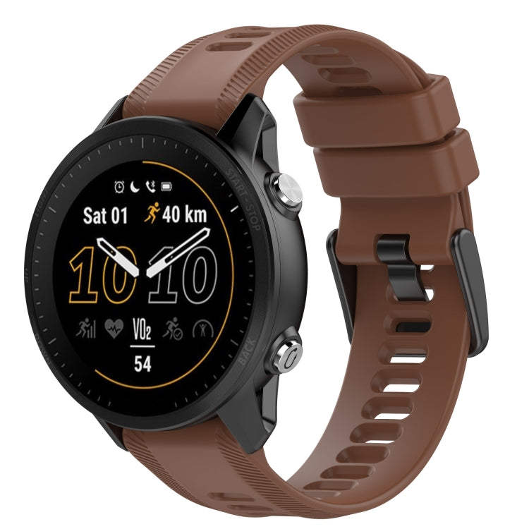 Cinturino in silicone tinta unita da 22 mm, For Garmin Forerunner 955, For Garmin Descent G1