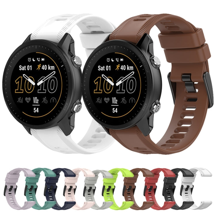 Cinturino in silicone tinta unita da 22 mm, For Garmin Instinct 2, For Garmin Instinct
