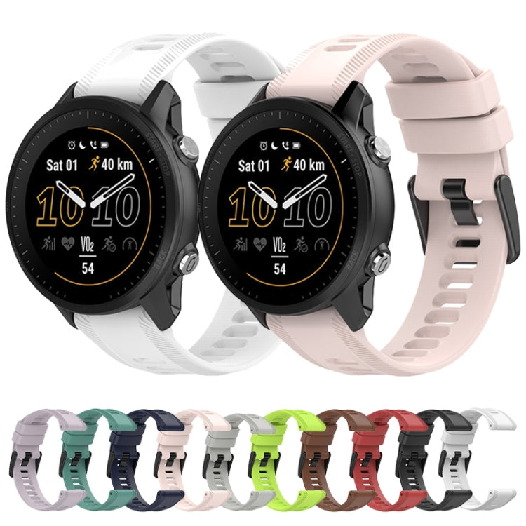 Cinturino in silicone tinta unita da 22 mm, For Garmin Approach S62, For Garmin Approach S60