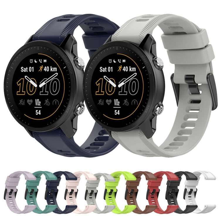 Cinturino in silicone tinta unita da 22 mm, For Garmin Fenix 5 Plus, For Garmin Quatix 5