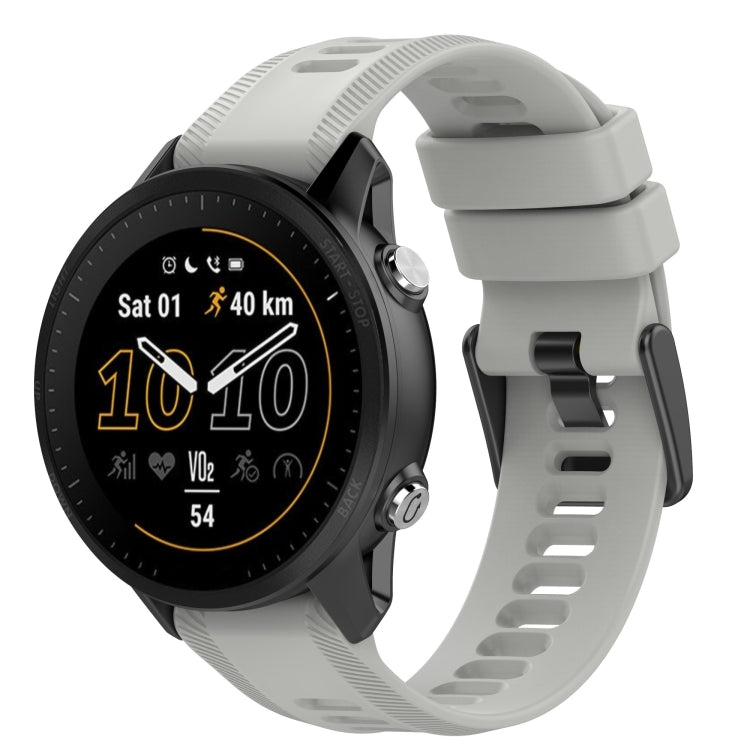 Cinturino in silicone tinta unita da 22 mm, For Garmin Quatix 5 Sapphire, For Garmin Forerunner 945