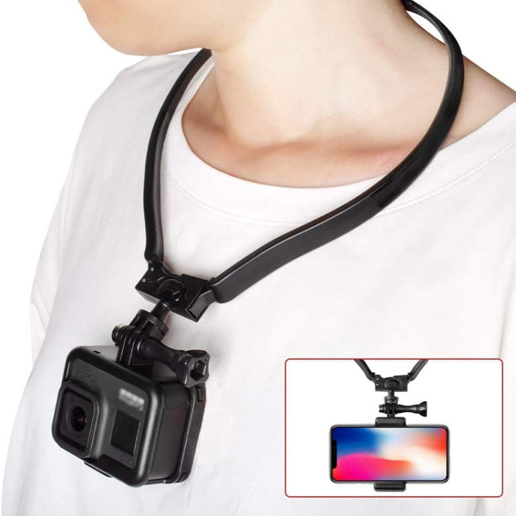 Supporto da collo per selfie smartphone e action camera