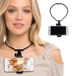 Supporto da collo per selfie smartphone e action camera
