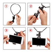 Supporto da collo per selfie smartphone POV e VLOG