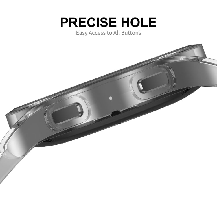 ENKAY Hat-Prince Custodia in TPU trasparente a copertura totale, For Samsung Galaxy Watch 5 40mm, For Samsung Galaxy Watch 5 44mm