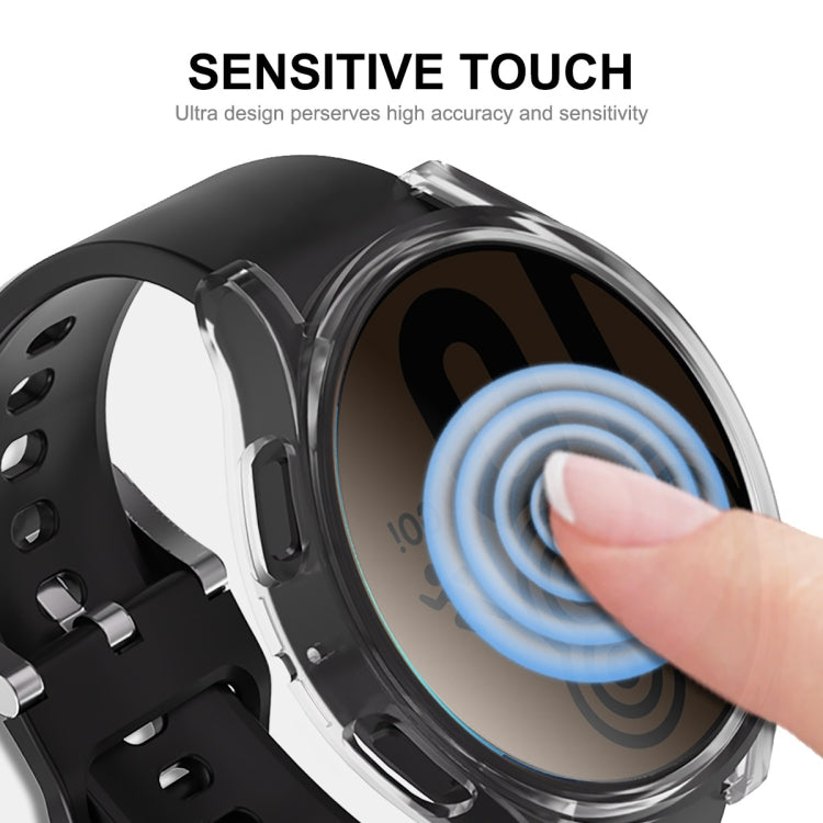ENKAY Hat-Prince Custodia in TPU trasparente a copertura totale, For Samsung Galaxy Watch 5 40mm, For Samsung Galaxy Watch 5 44mm