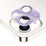 ENKAY Pellicola copriobiettivo in vetro temperato in lega di alluminio per iPhone 14/14 max, For iPhone 14 / 14 Plus