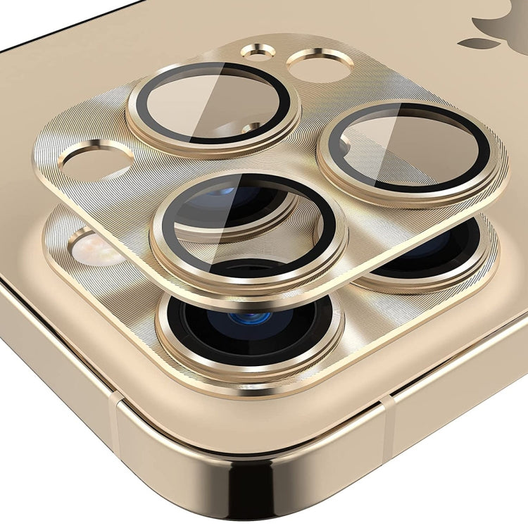 ENKAY Pellicola copriobiettivo in vetro temperato in lega di alluminio per iPhone 14 Pro / 14 Pro Max, For iPhone 14 Pro / 14 Pro Max