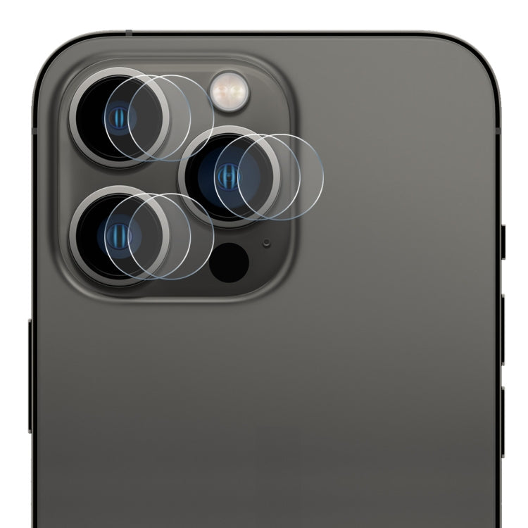 ENKAY 3 in 1 Pellicola per lenti in vetro temperato da 0,2 mm 9H per iPhone 14 Pro / 14 Pro Max, For iPhone 14 / 14 Max (1 Set), For iPhone 14 / 14 Max (2 Set), For iPhone 14 / 14 Max (5 Set), For iPhone 14 / 14 Max (10 Set)