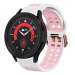 Cinturino in silicone bicolore traspirante da 20 mm, For Samsung Galaxy Watch 5  40mm