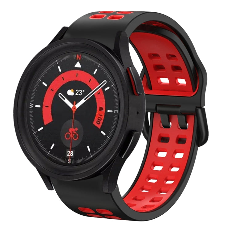 Cinturino in silicone bicolore traspirante da 20 mm, For Samsung Galaxy Watch 5  40mm