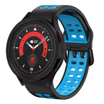 Cinturino in silicone bicolore traspirante da 20 mm, For Samsung Galaxy Watch 5  40mm