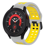Cinturino in silicone bicolore traspirante da 20 mm, For Samsung Galaxy Watch 5  40mm