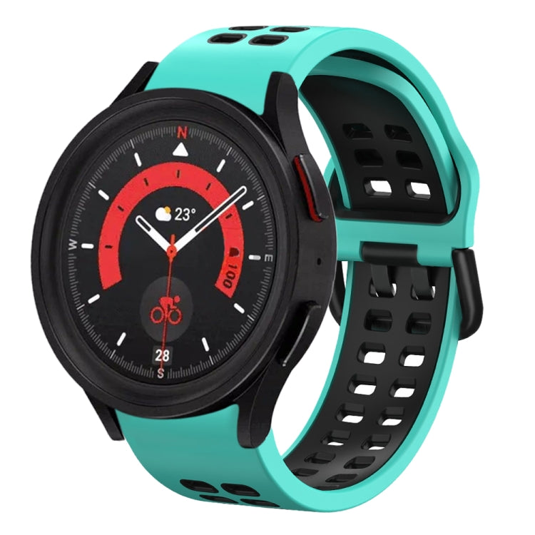 Cinturino in silicone bicolore traspirante da 20 mm, For Samsung Galaxy Watch 5  40mm