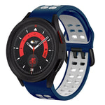Cinturino in silicone bicolore traspirante da 20 mm, For Samsung Galaxy Watch 5  40mm