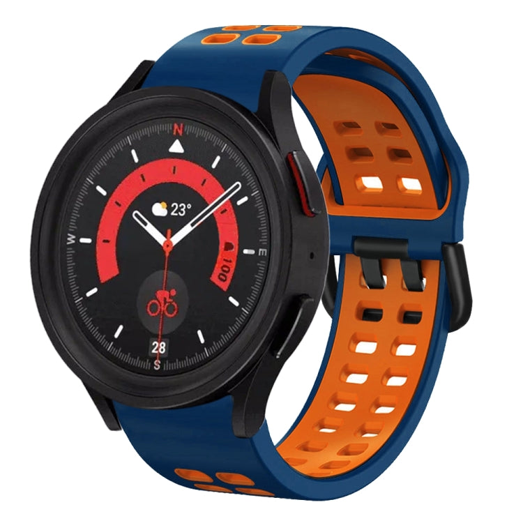 Cinturino in silicone bicolore traspirante da 20 mm, For Samsung Galaxy Watch 5  40mm
