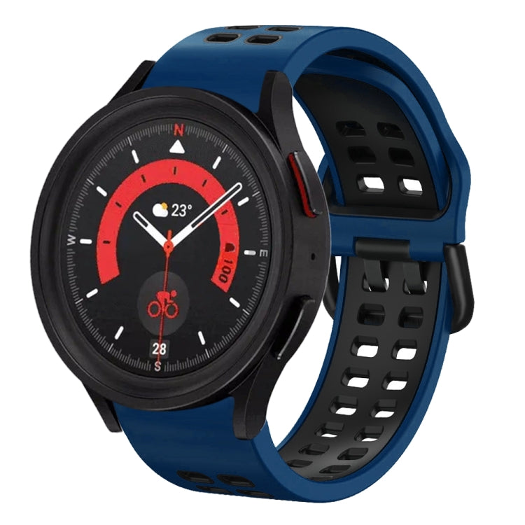 Cinturino in silicone bicolore traspirante da 20 mm, For Samsung Galaxy Watch 5  40mm