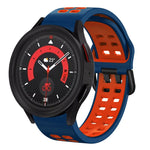 Cinturino in silicone bicolore traspirante da 20 mm, For Samsung Galaxy Watch 5  40mm
