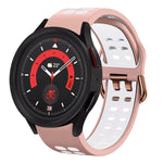 Cinturino in silicone bicolore traspirante da 20 mm, For Samsung Galaxy Watch 5  44mm