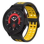 Cinturino in silicone bicolore traspirante da 20 mm, For Samsung Galaxy Watch 5  44mm