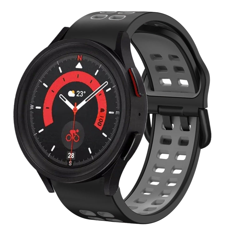 Cinturino in silicone bicolore traspirante da 20 mm, For Samsung Galaxy Watch 5  44mm