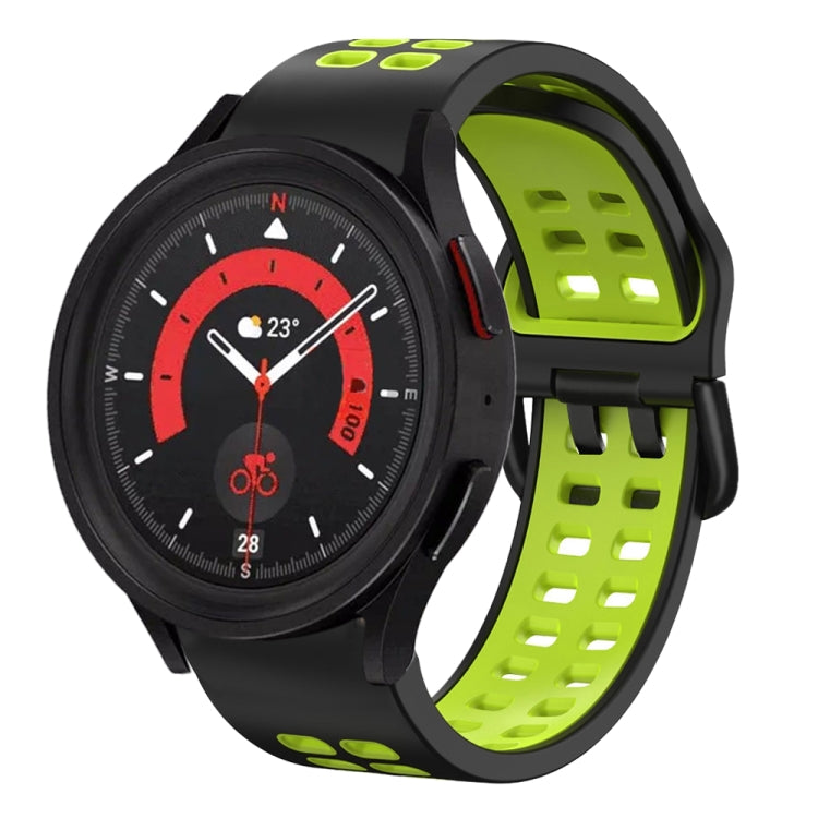 Cinturino in silicone bicolore traspirante da 20 mm, For Samsung Galaxy Watch 5  44mm