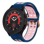 Cinturino in silicone bicolore traspirante da 20 mm, For Samsung Galaxy Watch 5  44mm