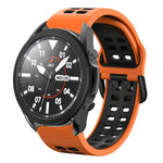 Cinturino in silicone bicolore traspirante da 20 mm, For Samsung Galaxy Watch 5 Pro  45mm