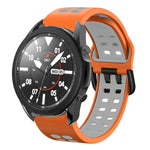 Cinturino in silicone bicolore traspirante da 20 mm, For Samsung Galaxy Watch 5 Pro  45mm