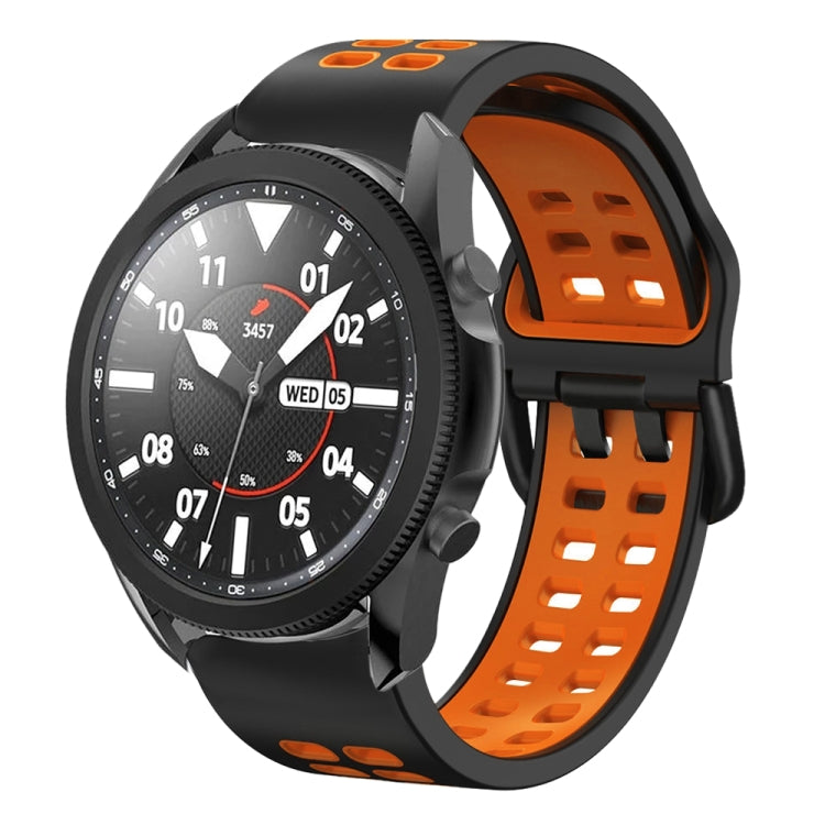 Cinturino in silicone bicolore traspirante da 20 mm, For Samsung Galaxy Watch 5 Pro  45mm