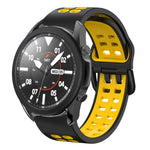Cinturino in silicone bicolore traspirante da 20 mm, For Samsung Galaxy Watch 5 Pro  45mm