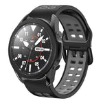 Cinturino in silicone bicolore traspirante da 20 mm, For Samsung Galaxy Watch 5 Pro  45mm