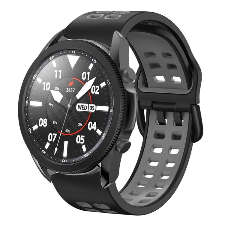 Cinturino in silicone bicolore traspirante da 20 mm, For Samsung Galaxy Watch 5 Pro  45mm