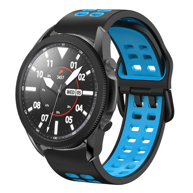 Cinturino in silicone bicolore traspirante da 20 mm, For Samsung Galaxy Watch 5 Pro  45mm