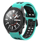 Cinturino in silicone bicolore traspirante da 20 mm, For Samsung Galaxy Watch 5 Pro  45mm