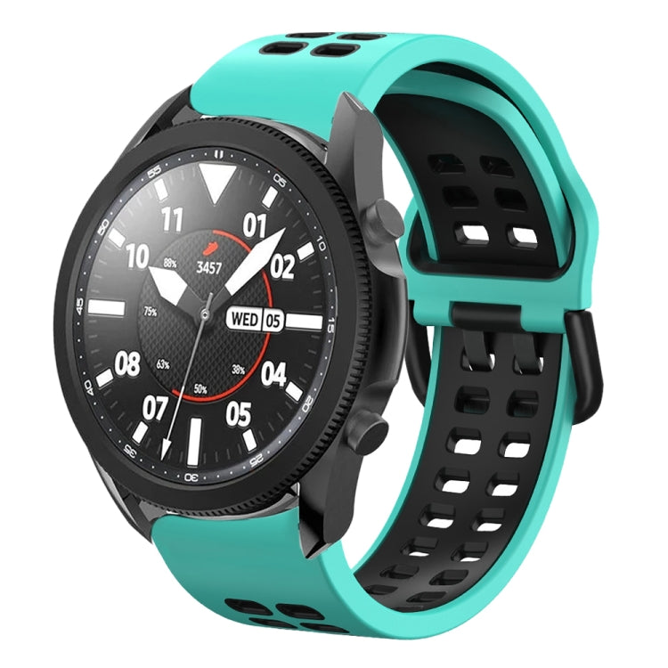 Cinturino in silicone bicolore traspirante da 20 mm, For Samsung Galaxy Watch 5 Pro  45mm