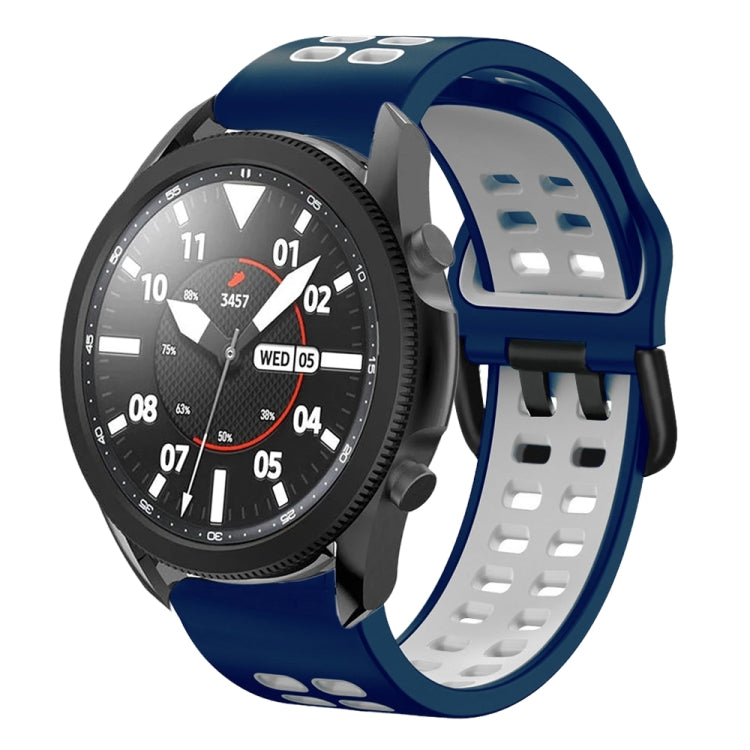 Cinturino in silicone bicolore traspirante da 20 mm, For Samsung Galaxy Watch 5 Pro  45mm