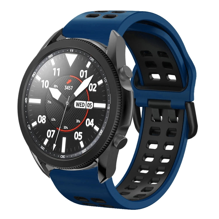 Cinturino in silicone bicolore traspirante da 20 mm, For Samsung Galaxy Watch 5 Pro  45mm