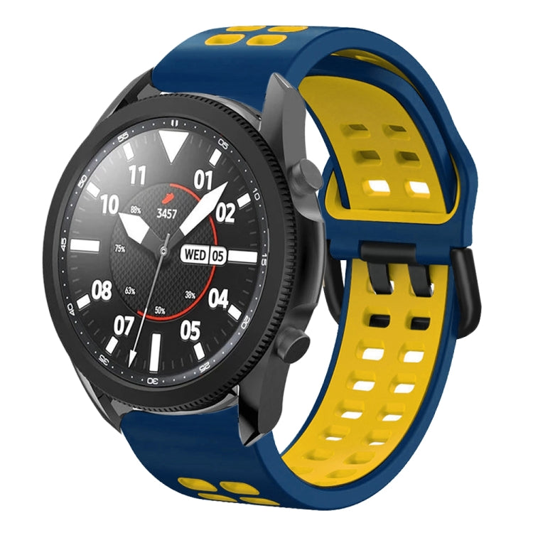 Cinturino in silicone bicolore traspirante da 20 mm, For Samsung Galaxy Watch 5 Pro  45mm